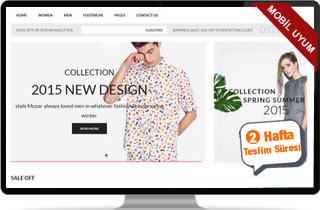 eNova Mozar Fashion e-ticaret sitesi