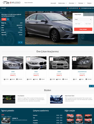 Otopya Web Sitesi Tasarımı